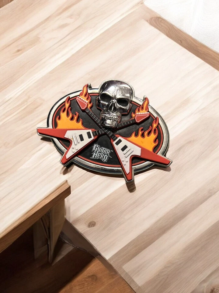 Pegatinas Guitar Hero para guitarra, micrófono y hebilla de cinturón Foto 4 de 4