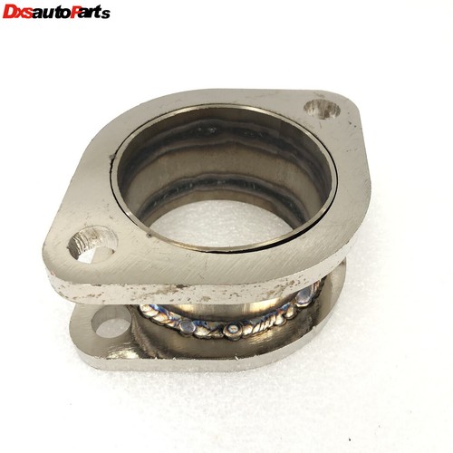 2-Bolt Exhaust Flange Conversion Adapter 3" to 3" Straight with 2 gaskets - Picture 9 of 10