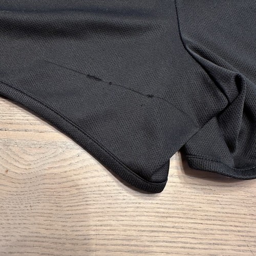 READ Adidas Running Shorts Girls L (14) Black w/ Pink Stripes Athletic Work Out - Picture 13 of 17