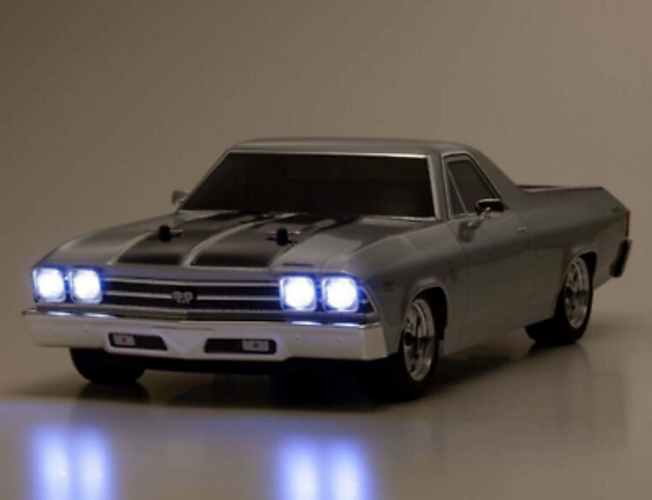 Kyosho 1/10 RC Body Shell EL CAMINO -Finished- SILVER #fab705