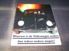 TOPRARITÄT Herrlicher Prestige Prospekt VW Käfer von 1964 !!!