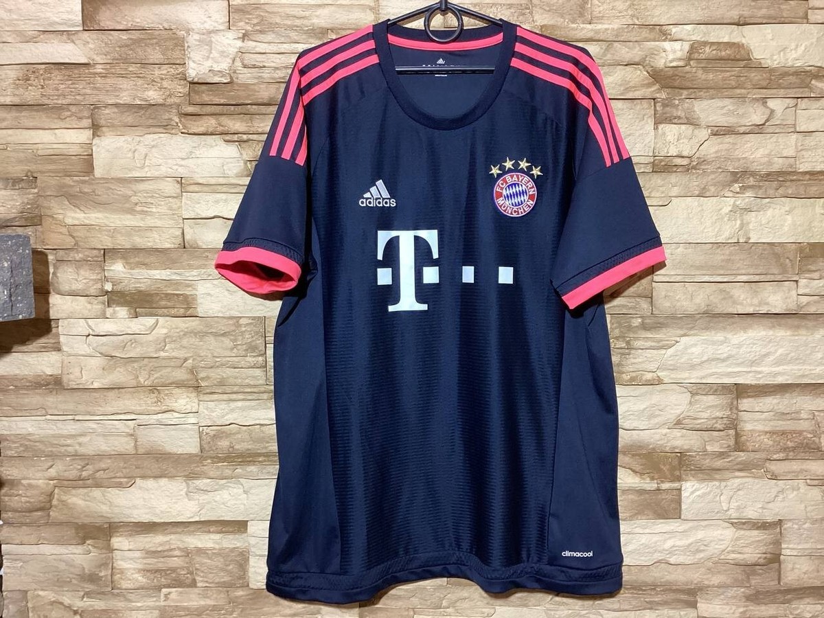 BAYERN MUNICH 2015 2016 Third Football Shirt Soccer Jersey Adidas
