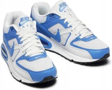 Nike Air Max Command Sneakers Platinum Tint Pacific Blue Logo Trainers Men Shoes