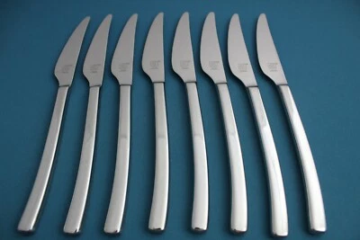 ZWILLING J.A. HENCKELS 8 Dinner Knives Zwilling J. A. Henckels OPUS Glossy Stainless 9 1/8"
