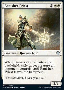 Magic/MTG Banisher Priest C20-77 Uncommon Englisch Neu