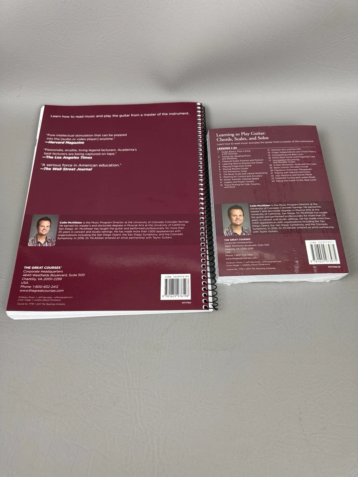 The Great Courses Learning to Play Guitar Course Workbook & Transcript Book Set - Image 4 of 4