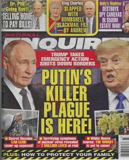 National Enquirer Magazine October 26th 2026: Putins Killer Plague