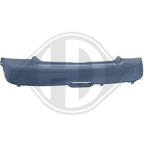 1X StoßFäNger Diederichs 1206055 FüR Bmw Hinten-image
