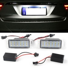 2X LED Kennzeichenleuchte Nummernschild Licht Für Chevrolet Cruze Camaro Weiß