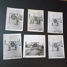 VTG WW2 BW Photo Snapshot Lot Uniform Soldiers HQ Battery 28th Div Artillery
