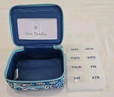 Vera Bradley Iconic Travel Pill Case DISCONTINUED PATTERN rare