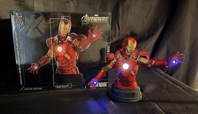 GENTLE GIANT Marvel Avengers Iron Man Mini Bust Limited Edition #1363/1650 NEW