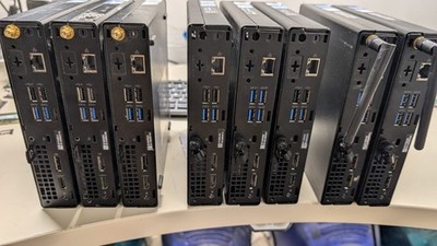 LOT 8 Dell OptiPlex 3080 7090 Micro 10th 11th gen W11 16GB DDR4 256GB NVMe BIOS