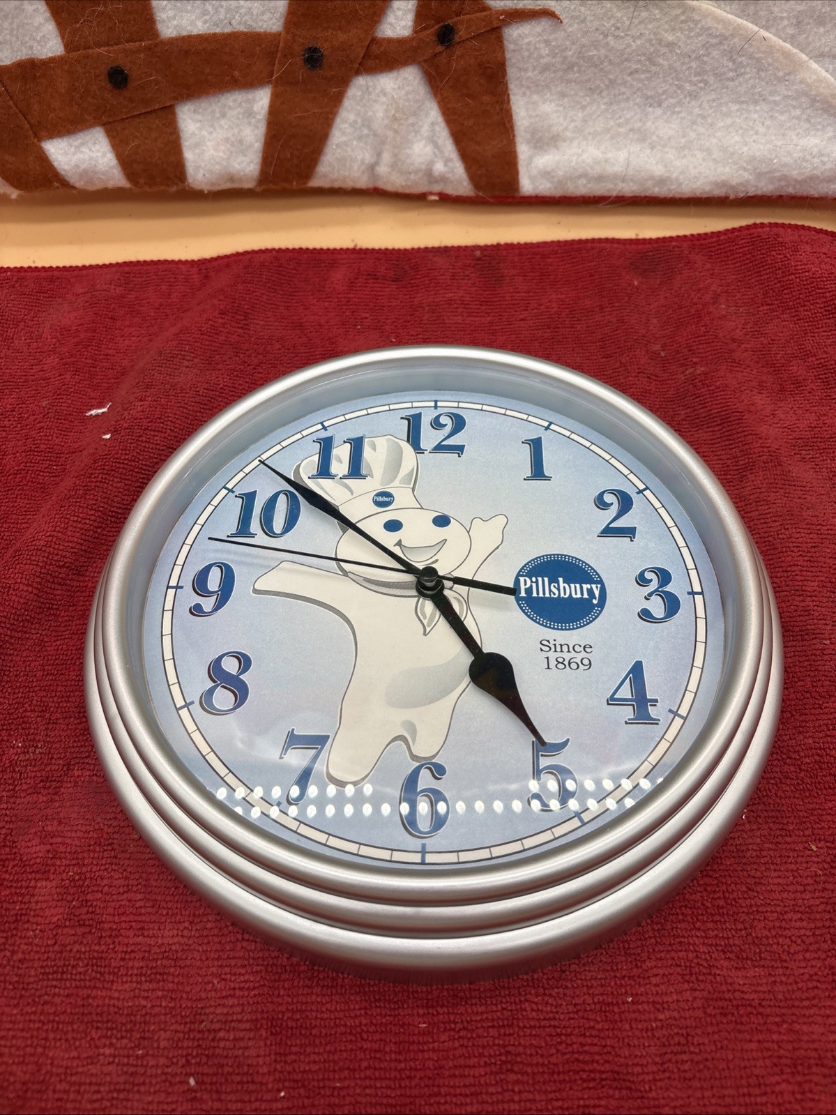 Pillsbury Dough Boy Clock (2015) Works