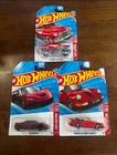 Hot Wheels Target Exclusive Red Edition 3 Car Bundle