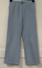 Abercrombie Kids Pull-on Sweatpants 9-10 Blue W/Pockets Drawstring Elastic Waist