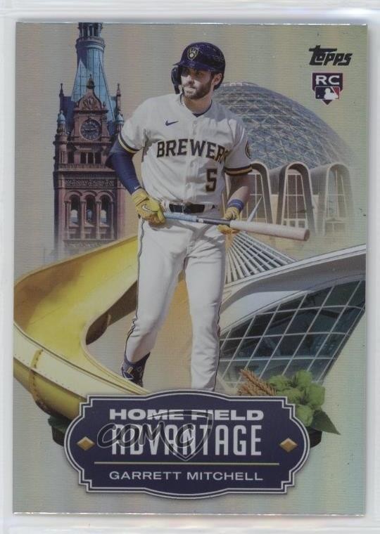 2023 Topps Update Home Field Advantage Garrett Mitchell #HA-24 0a6