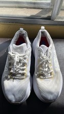 Hoka One One Bondi 8 Men  s Sz 9D Shoes White Running Gym 1123202 WWH  