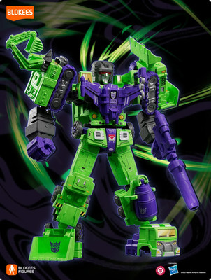 Blokees Transformers Devastator Defender Version Action Model Kit All 7 Parts