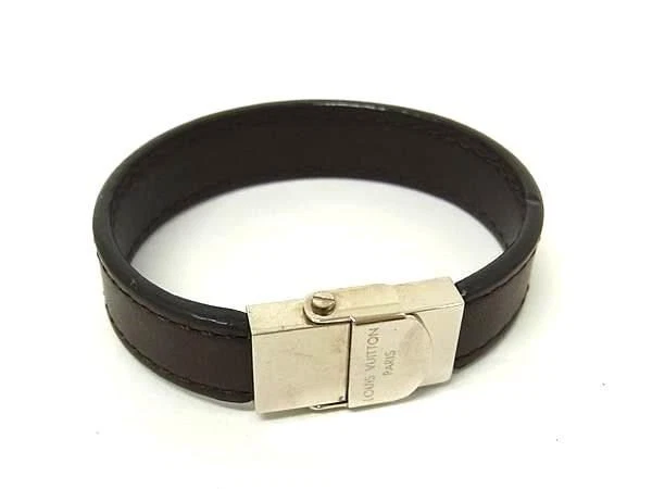 Louis Vuitton Leather Brown Fashion Bracelets for sale | eBay
