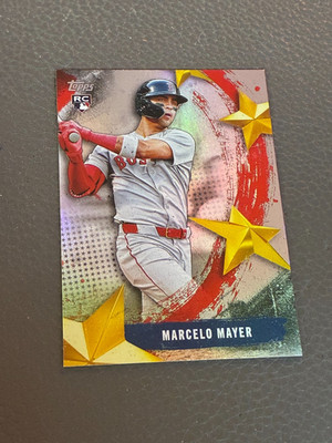 MARCELO MAYER 直筆サインカード 10シリ Marcelo Mayer 2025 Topps Update Stars Of MLB Rookie #SMLB-76