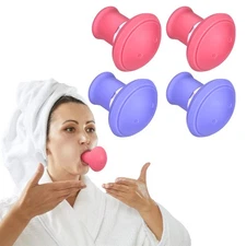 4 Pieces Face Exerciser Facial Yoga for Skin Tighten Firm Jaw... 