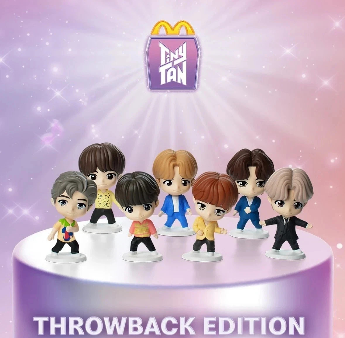New! 2025 McDonald's #1 RM TINY TAN x BTS 2025 Happy Meal Toy