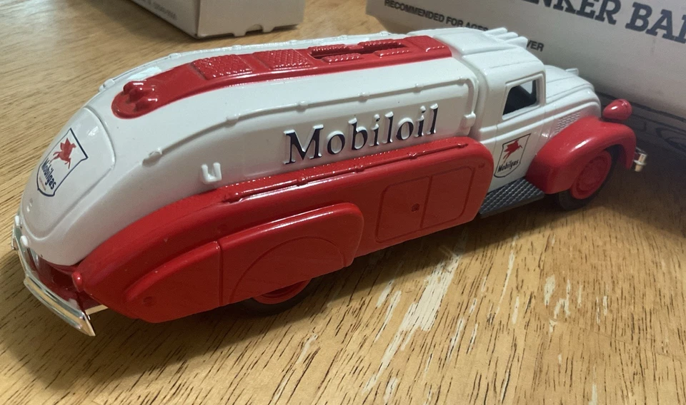 1993 ERTL Mobil масло 1939 воздушный поток танкер банка 1:34 1993 литой новый - Изображение 2 из 4