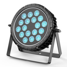 10X 18LED 270W RGBW Waterproof IP65 Par Stage Light DJ Lights DMX512 Strobe Beam