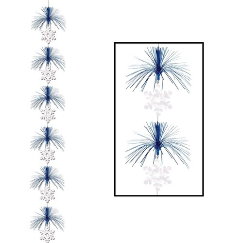 Beistle Snowflake Firework Stringer - Christmas/Winter | Party Supply - Picture 1 of 1