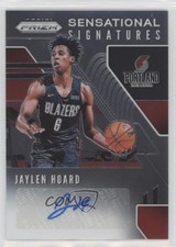 2019-20 Panini Prizm Sensational Signatures Jaylen Hoard #SS-JHD Auto 0a6