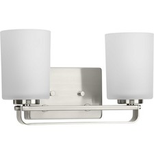Progress Lighting P300342 League 2 Light 14"W Bathroom Vanity - Nickel