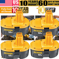 4PACK MAX 18V For Dewalt 18 VOLT XRP DC9096 DC9098 DC9096-2 Ni-MH Battery DC9099