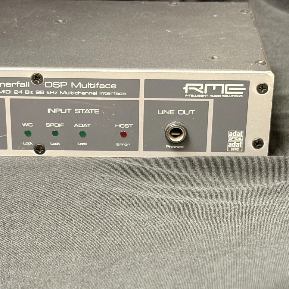 RME Hammerfall DSP Multiface Midi 24-Bit 96kHz Intelligent Audio Solutions - Image 2 of 4