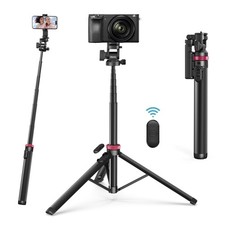 ULANZI MT-78 Extendable Phone Tripod, metal 72.83" Selfie Stick Camera Tripod...