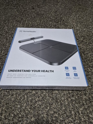 #ad HumeHealth Smart Body Composition Analyzer Black BMI Fat Muscle Weight $154.00