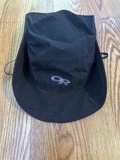 Outdoor Research Men's Seattle Medium Gore-Tex Rain Hat Black Size M