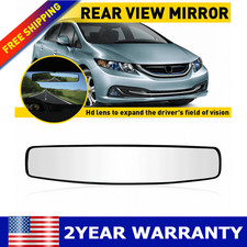 Panoramic Rear View Mirror Wide Angle Convex Day Night Anti Glare Car Truck Suv