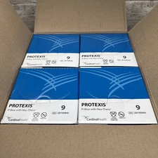 Protexis PI Blue w/Neu-Thera Surgical Gloves *1 CASE* Size: 9 *See Date*12-22