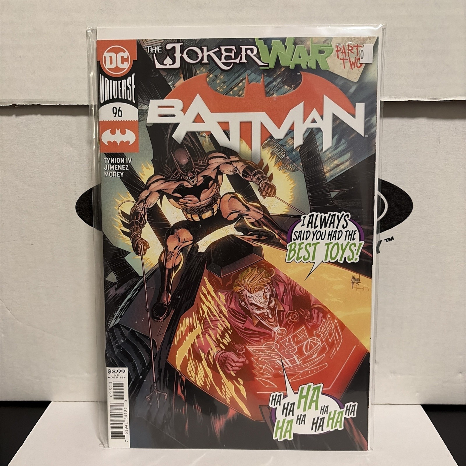 Batman #96 - Guillem March Main Cover - Joker War (DC Comics 2020)