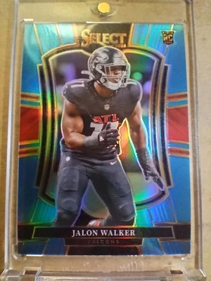 2025 Jalon Walker Panini Select Rookie Premier Light Blue Prizm RC /99 MINT   