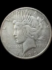 1923-S PEACE SILVER DOLLAR- 90% SILVER - VF VERY FINE