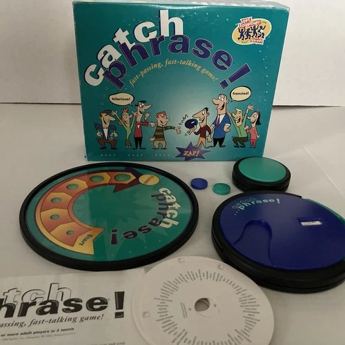 Vintage Catch Phrase Game 1994 Parker Brothers Family Board Game 100% Complete