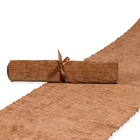 Fabric Roll Chenille Velvet 28cm Wide x 2m Long Rosewood