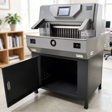 20.47in Electric Numerical Stand Heavy Paper Cutting Machine Touch Screen 110V