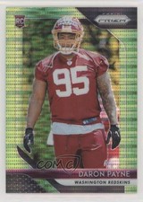 2018 Panini Prizm Rookie Neon Green Pulsar Prizm Daron Payne #245 0ad