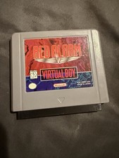 Red Alarm (Nintendo Virtual Boy) Authentic Cartridge Only Tested & Works