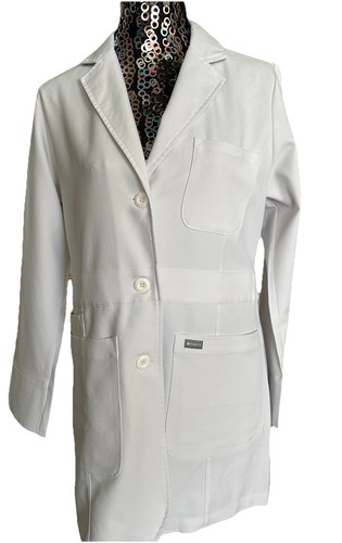 Maevn Unisex White Lab Coat Style 5072 30" Length One Chest pocket Size MED