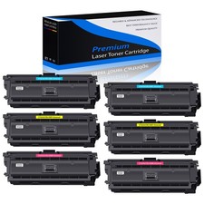 6PK CF361A CF362A CF363A 508A Toner Set for HP LaserJet M552dn M553n M553dn