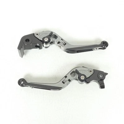 Levier frein embrayage pour moto KTM 1190 Adventure R CNC gris titane Noir Neuf - Photo 1/4